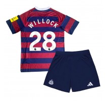 Newcastle United Joe Willock #28 Koszulka Wyjazdowa dzieci 2024-25 Krótki Rękaw (+ krótkie spodenki)